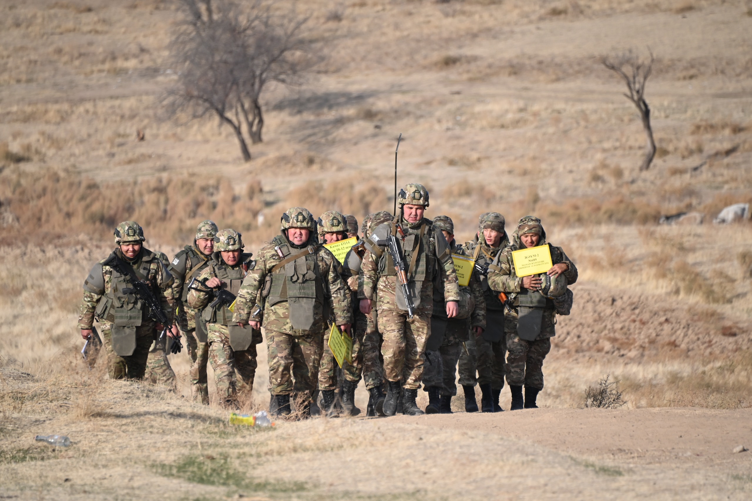 Оңтүстік аймақтың әскерлері «дабыл» бойынша көтерілді