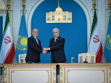 Қазақстан мен Иран президенттері Бірлескен мәлімдеме қабылдады