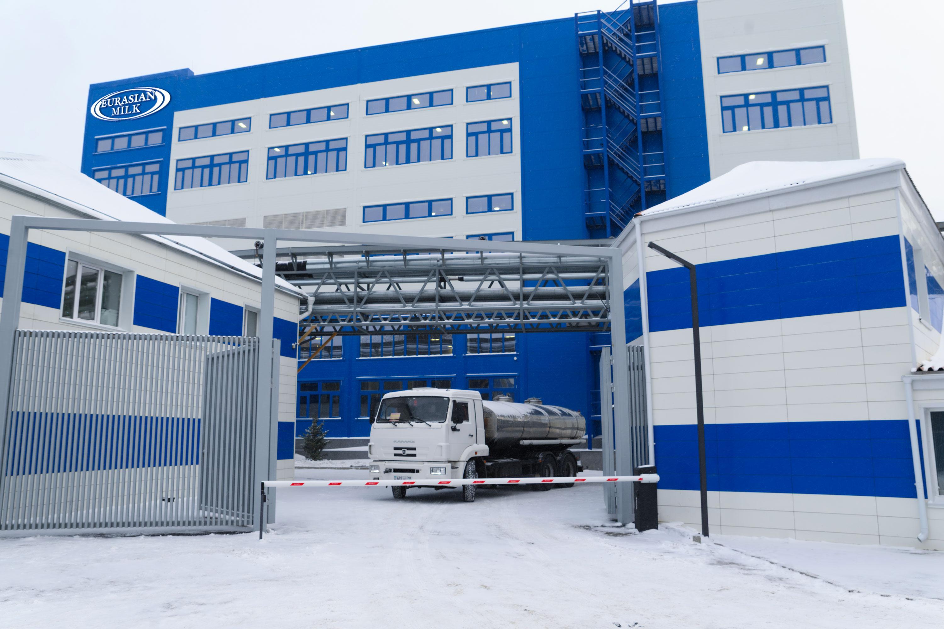 Сүтті терең өңдейтін зауыттың алғашқы кезеңі аяқталды