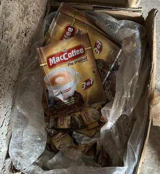 Шымкентте 4000-нан астам жалған «MacCoffee» тәркіленді