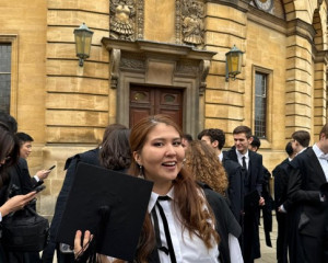 Меруерт Бижанова: Оксфорд бала күнгі арманымды орындады