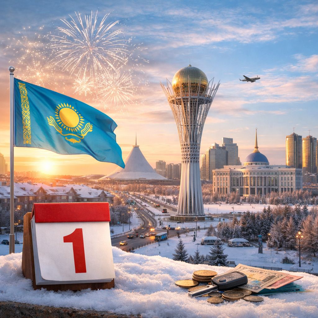 1 қаңтардан бастап елімізде не өзгереді?