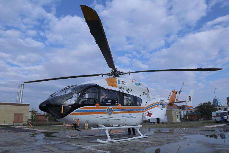 Атырау облысында жыл ішінде санавиациямен 243 науқасқа көмек көрсетілген