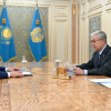 Қасым-Жомарт Тоқаев Қаржылық мониторинг агенттігінің төрағасын қабылдады