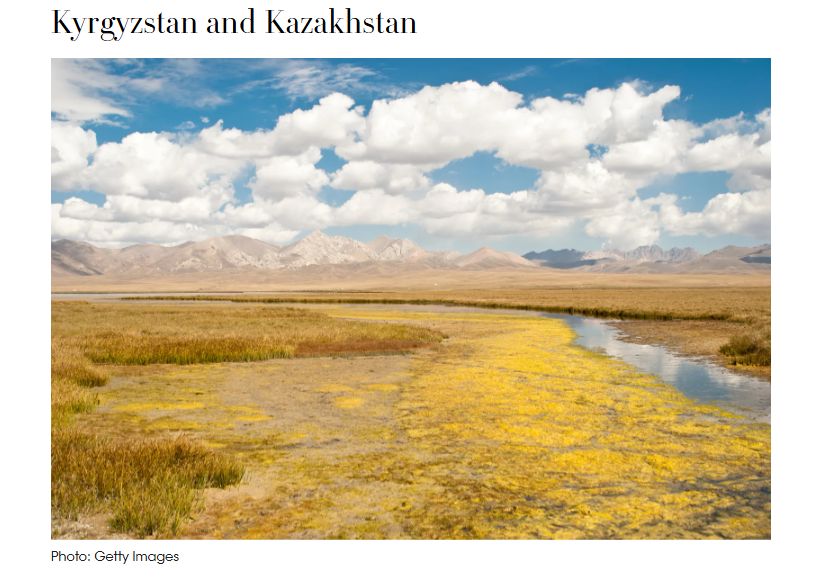 Vogue басылымы Қазақстанды 2025 жылғы ең үздік 14 бағытқа қосты