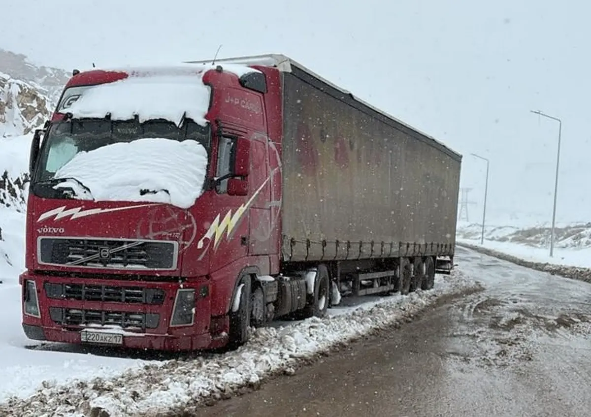 Маңғыстауда екі тәулік жолда тоңған жүк көлігі жүргізушісіне полицейлер көмектесті