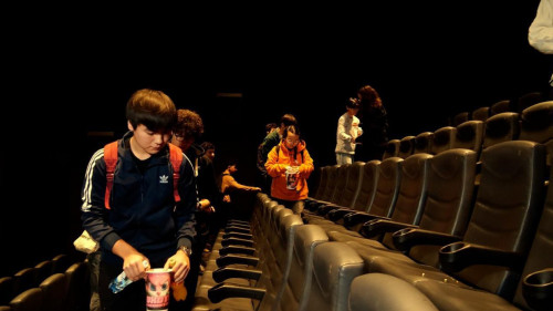 Астанада кинодан кейін көрермен ерекше экоакция ұйымдастырды