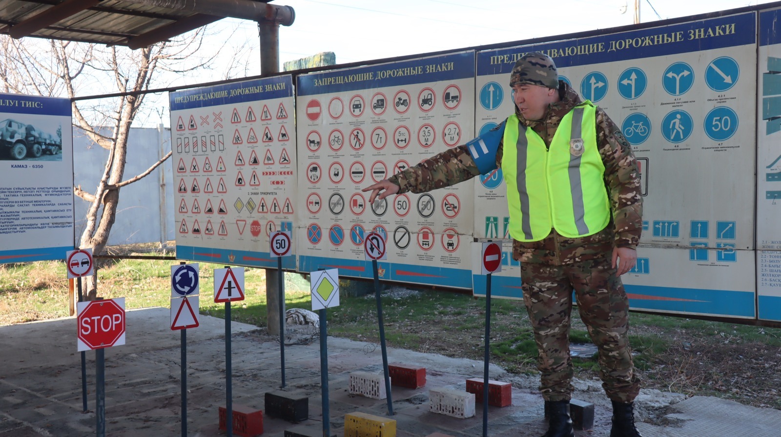 Жол қауіпсіздігі ережесі әскерилер үшін де міндет