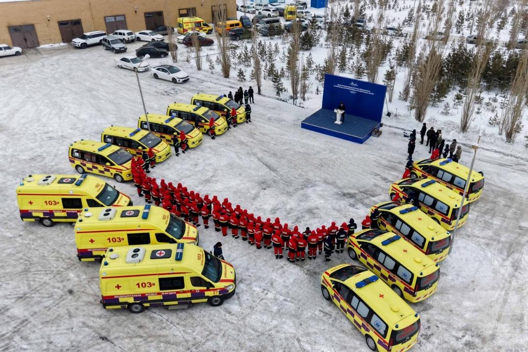 Семейде жедел жәрдем көліктері жаңарды