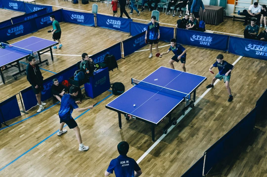 Ұлытау облысында үстел теннисінен республикалық чемпионат басталды