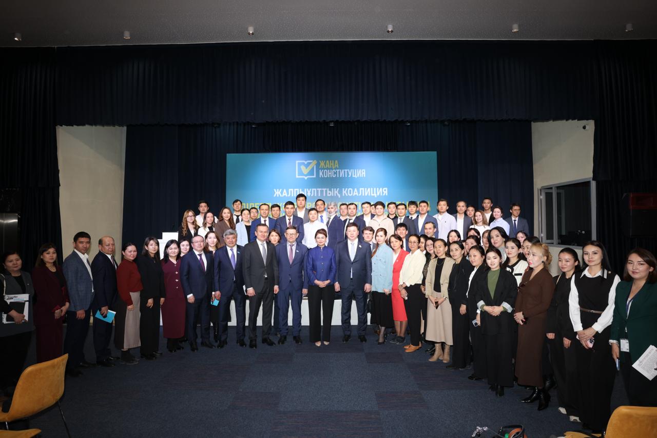 Коалиция мүшелері Алматы облысы жұртшылығымен жүздесті