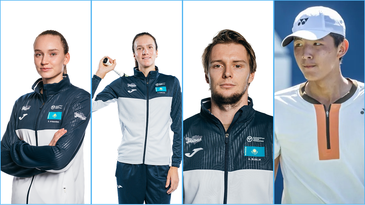 Төрт бірдей теннисшіміз әлемдік рейтингтің ТОП-10 тізіміне енді