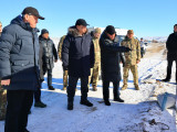Вице-премьер Қарағанды облысындағы бөгеттер мен су қоймаларын тексерді