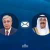 Президент Кувейт Әміріне құттықтау жеделхатын жолдады