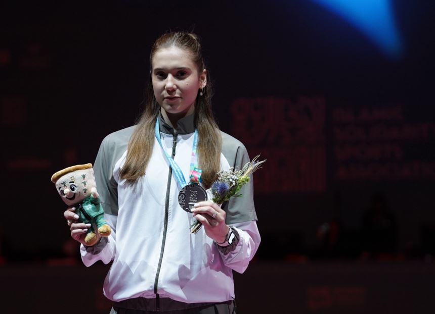 Семсерші София Актаева Азия жарысының жүлдегері