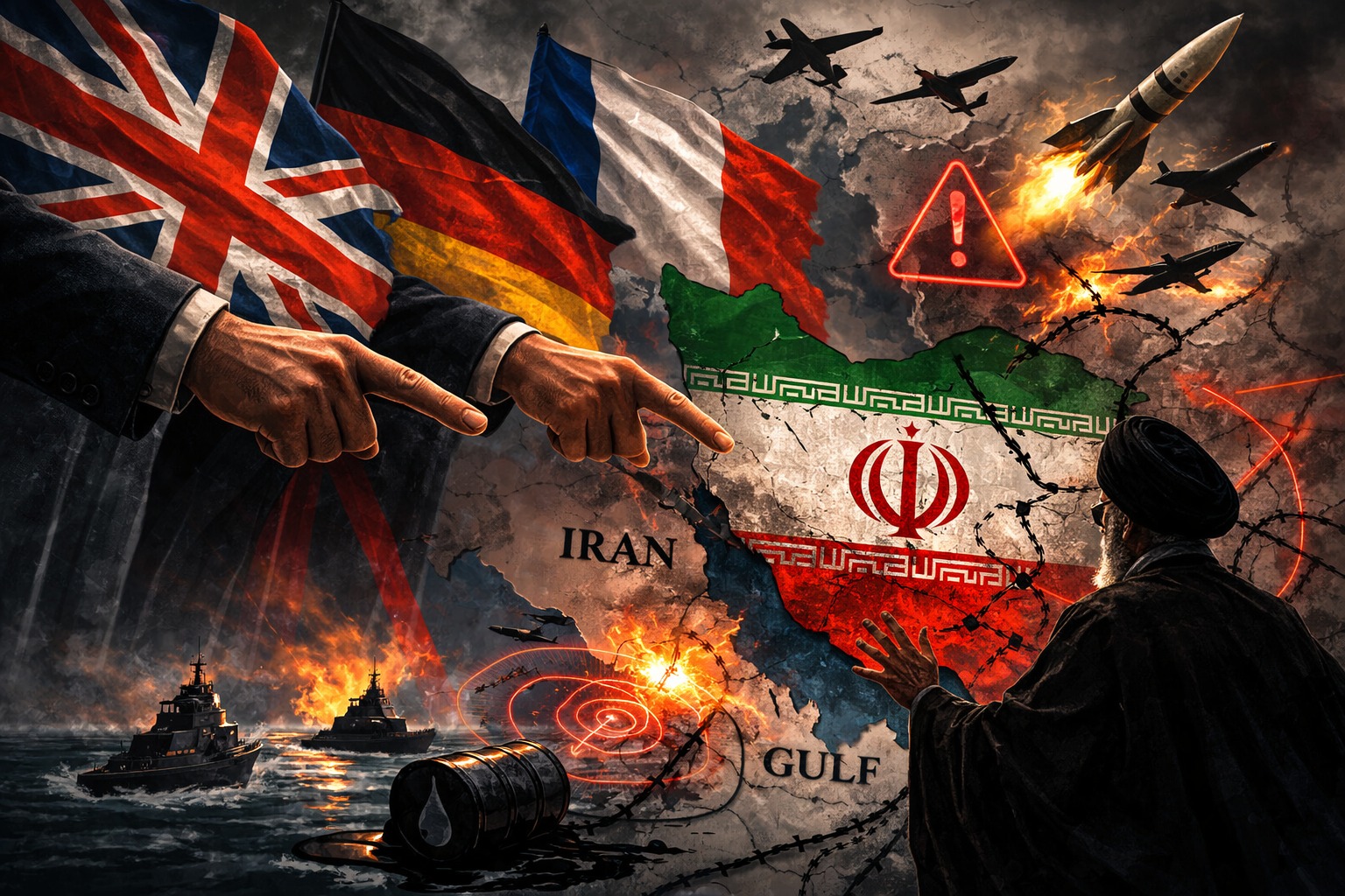 Ұлыбритания, Германия және Франция Иранға ескерту жасады