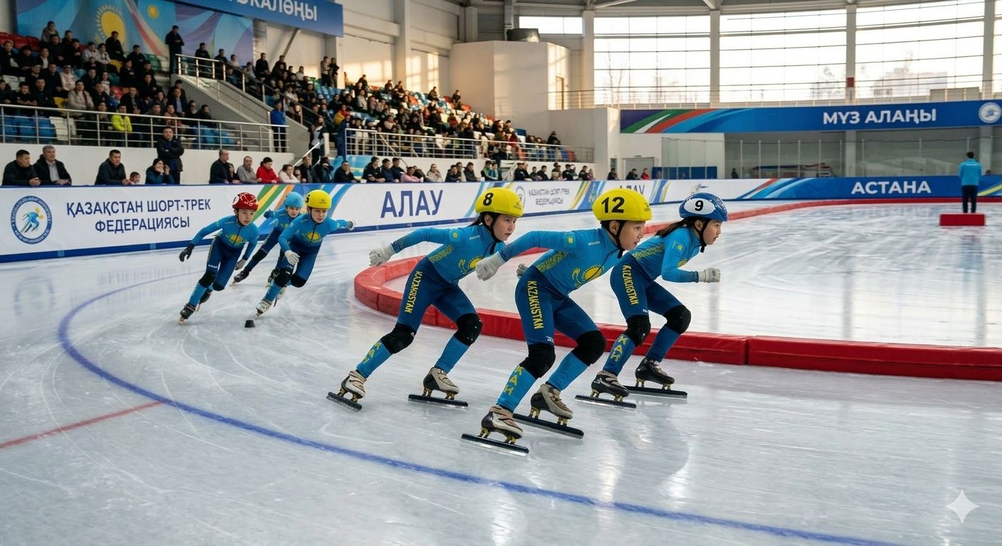Көк мұздағы жылдамдық: Жастар шорт-трекке неге қызыға бастады?