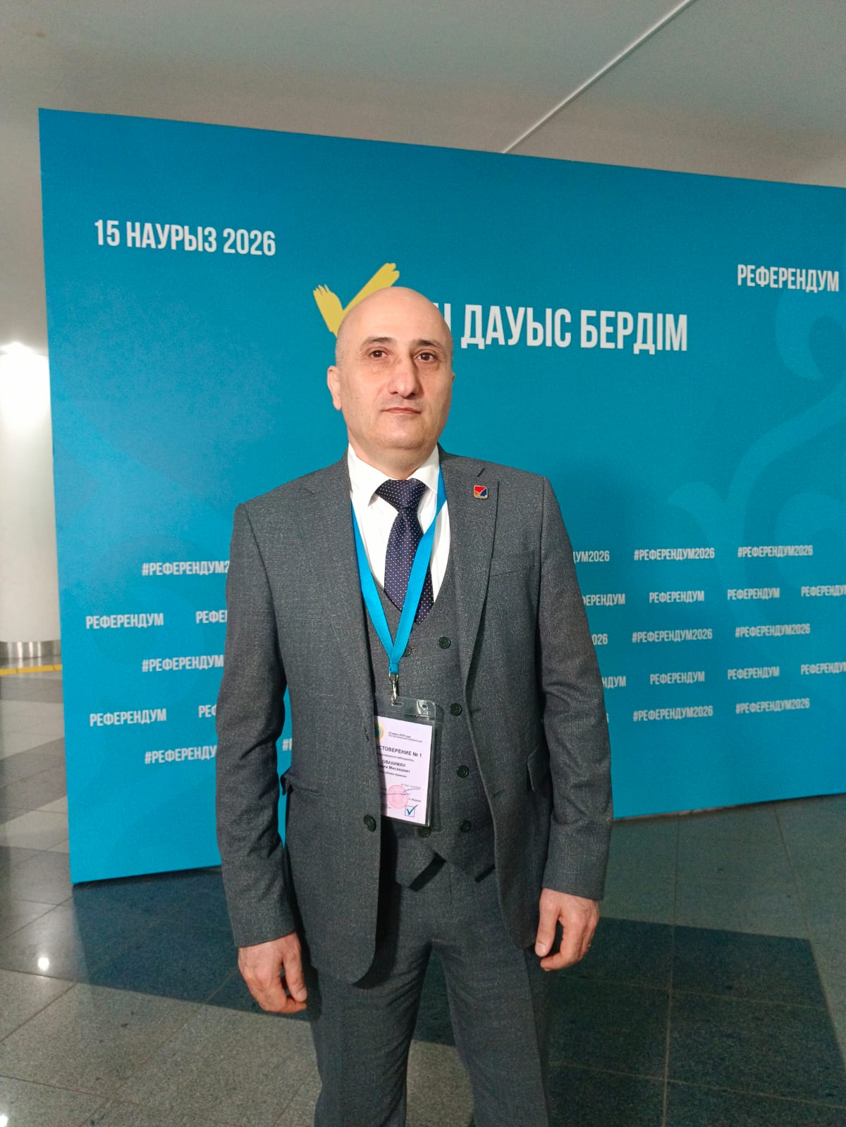 Ваагн Овакимян: Қазақстан халқының ауызбіршілігіне тәнті болдым