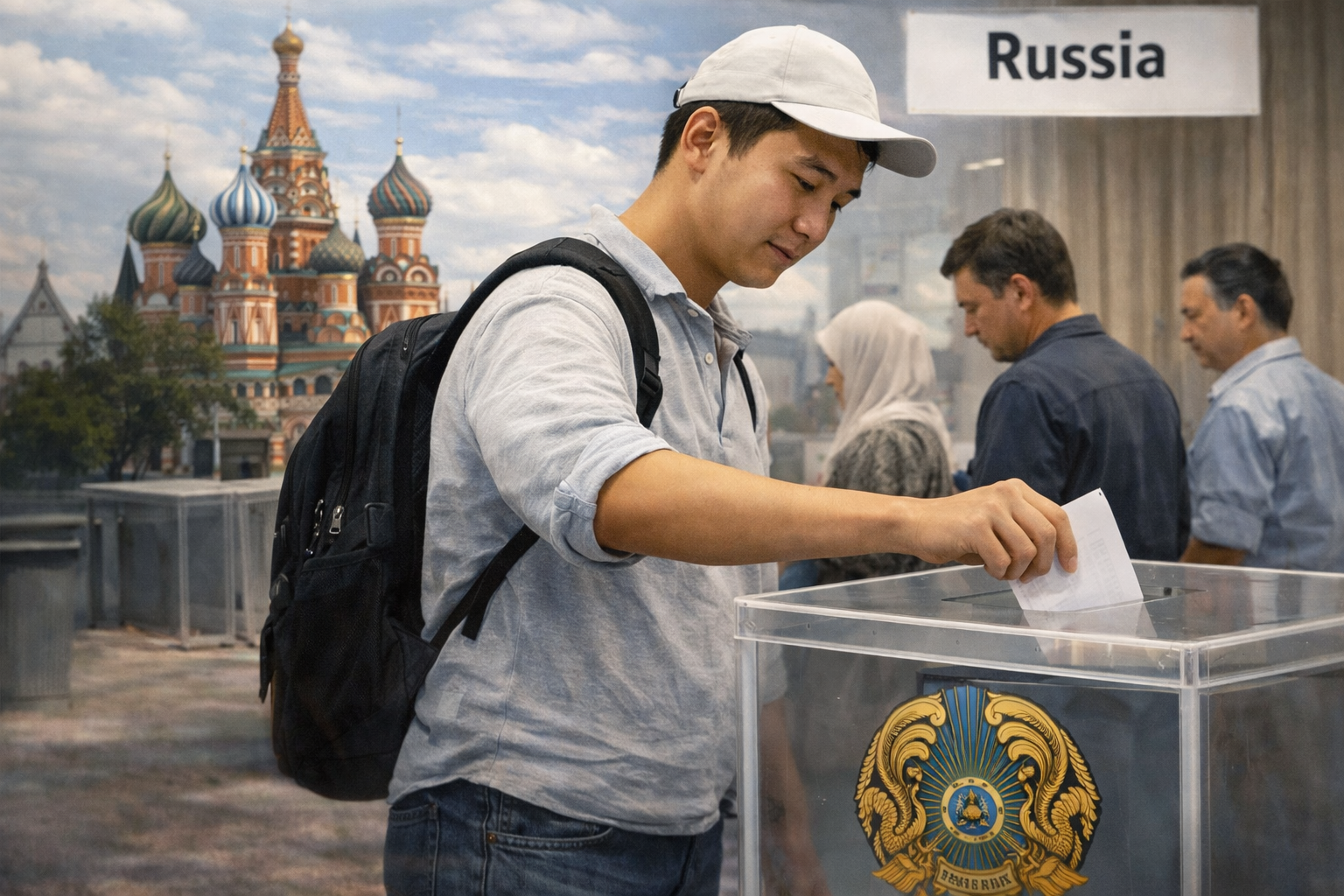 Шетелдегі ел азаматтары референдумға қатысып жатыр