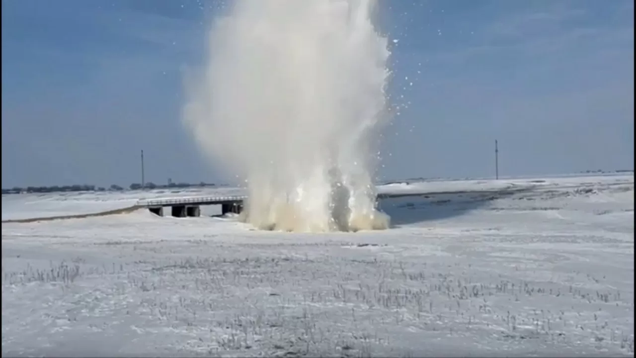 Құтқарушылар көктемгі мұздың қаупі жайлы ескерту жасады