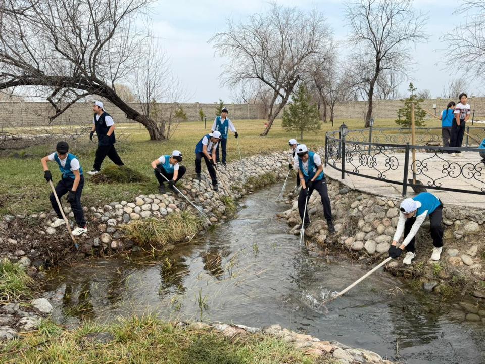 Елімізде «Мөлдір бұлақ» экологиялық акциясы басталды