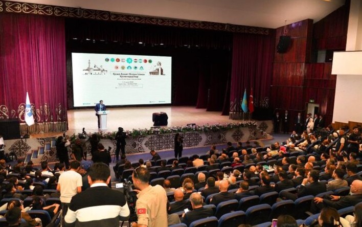 Симпозиум қатысушыларына құттықтау жолдады