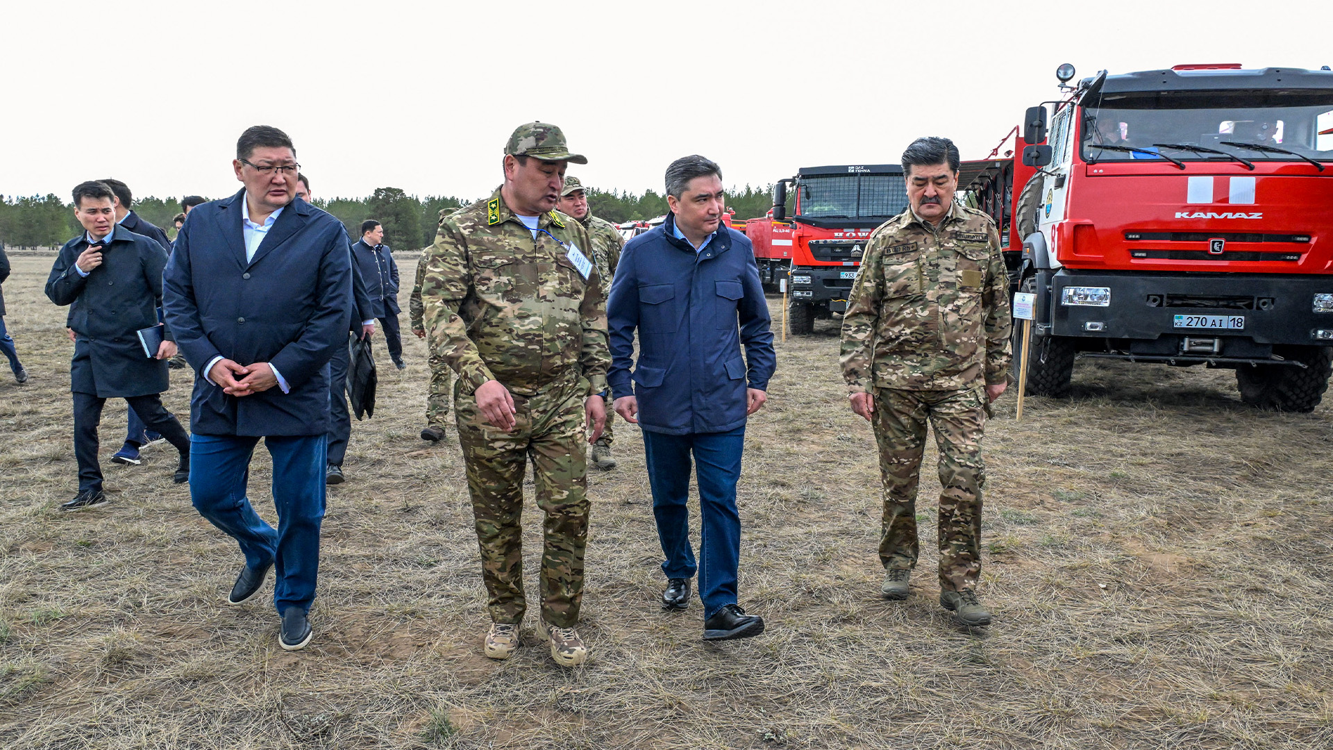 Олжас Бектенов «Семей орманында» ЖИ негізіндегі өртті ерте анықтау жүйесін тексерді