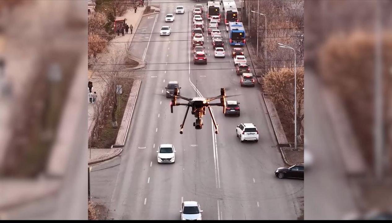 Астанада тазалықты бақылауға дрондар жұмылдырылады