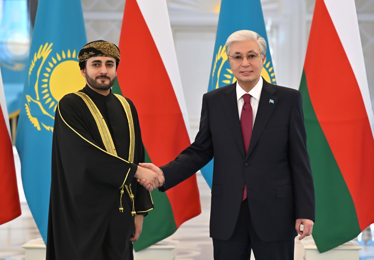 Мемлекет басшысы Оман Сұлтандығының өкілін қабылдады