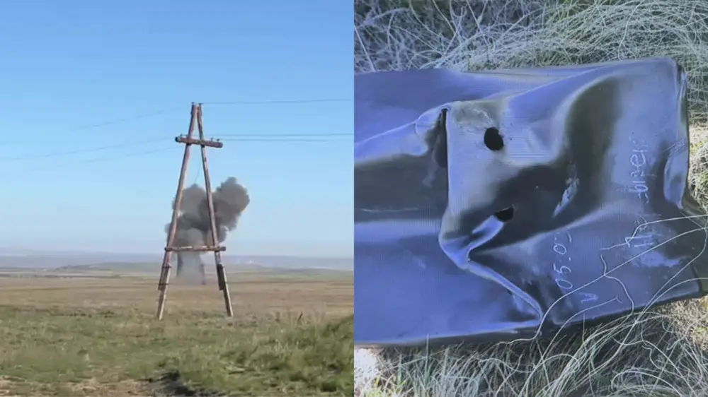 Ақтөбе облысында белгісіз дрон бөлшектері табылды