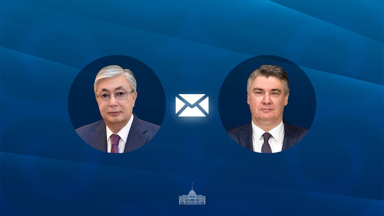 Мемлекет басшысы Хорватия Президентіне құттықтау жеделхатын жолдады