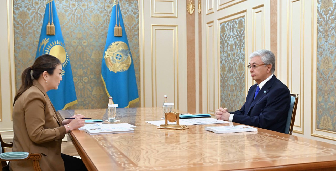 Президент Бала құқықтары жөніндегі уәкіл Динара Зәкиеваны қабылдады
