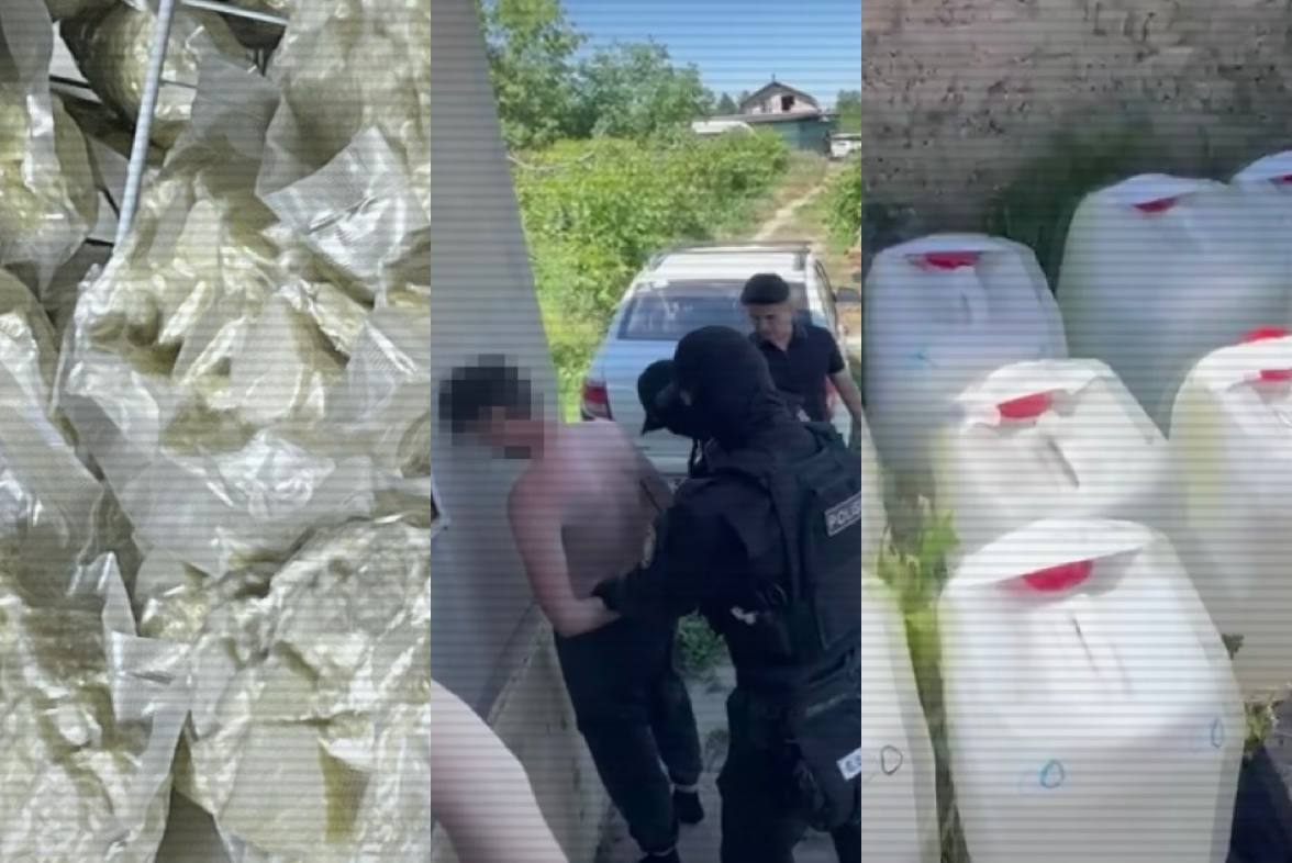 Қарасай ауданында жасырын есірткі зертханасы жойылды